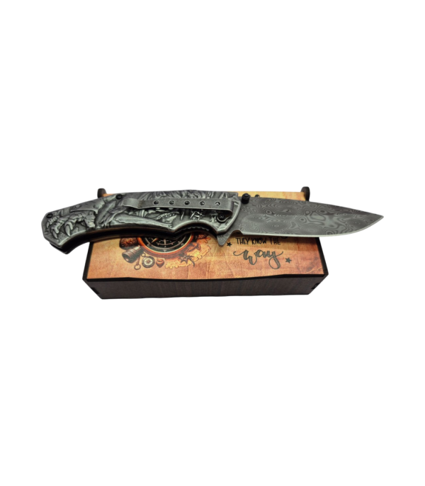 Eagle Engraved Pocket Knife