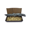 Skull on Sword Pocket Knife in Gift Box