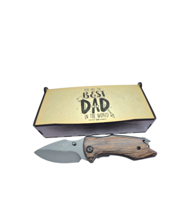 You are the Best Dad in the World Gift Combo Knife set