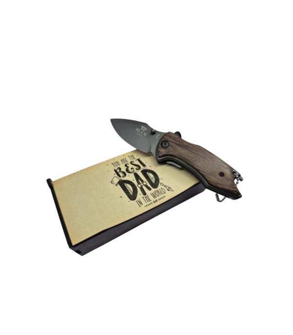 You are the Best Dad in the World Gift Combo Knife set