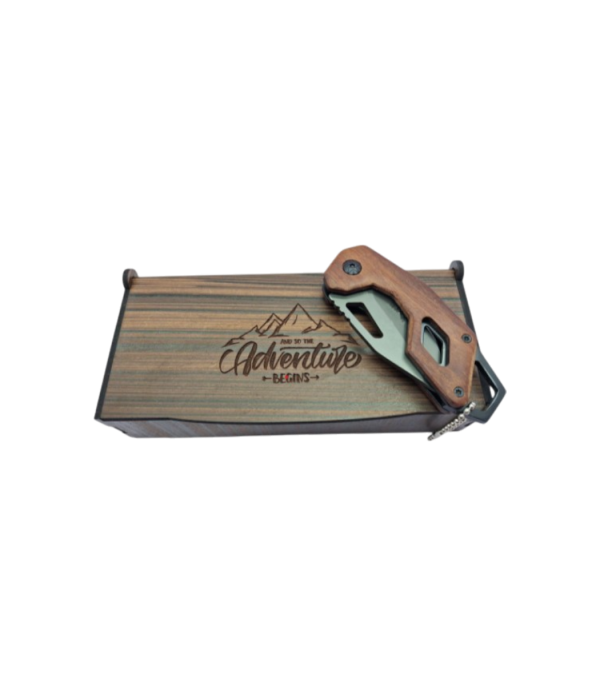 X87 Pocket Knife – Compact Power in an Engraved Gift Box