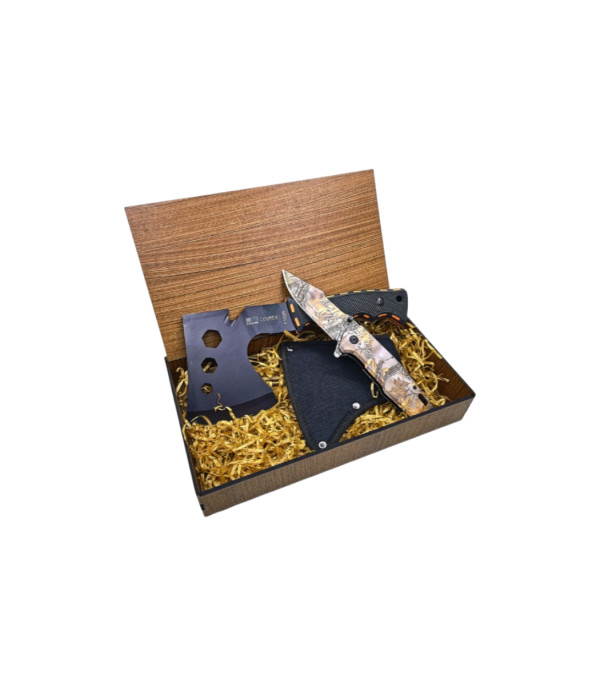 Axe and Knife Combo in Gift Box