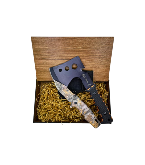 Axe and Knife Combo in Gift Box