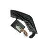 Wallet and Pocket Knife Combo (Black)