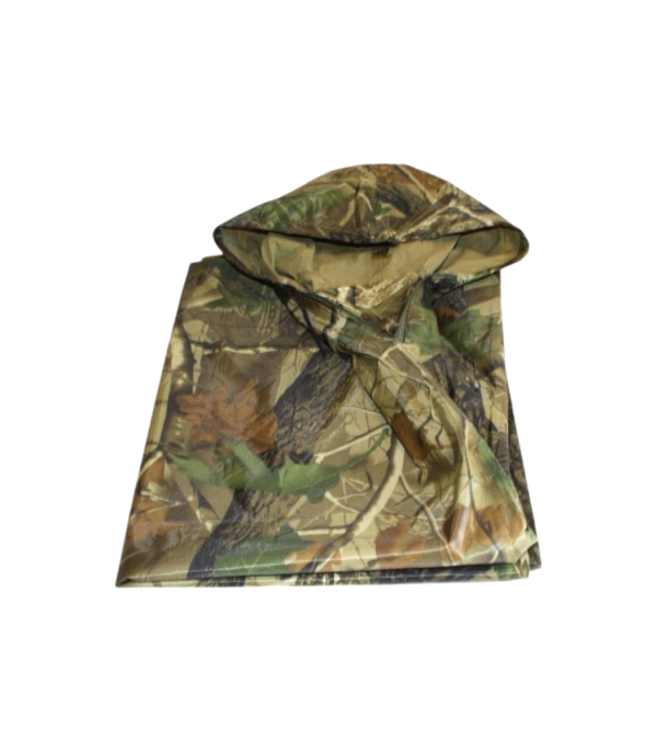 Rain Coat Poncho - Camo