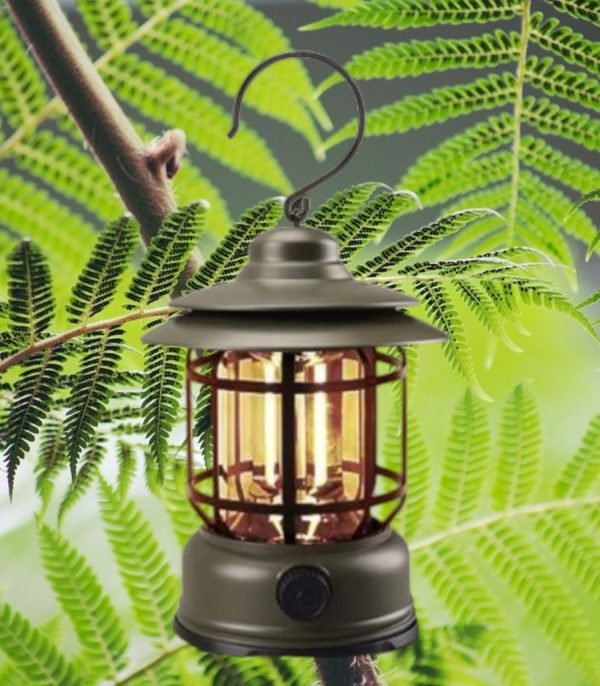 Rechargeable Portable Waterproof Hanging Camping Lamp