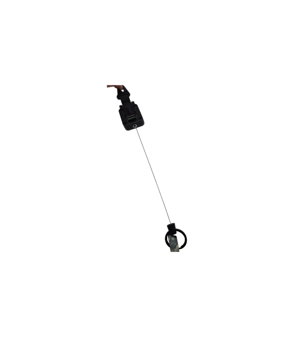 Retractable Key Chain Holder (Black)