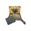 Hunting Knife DA167 and Wallet Gift Combo
