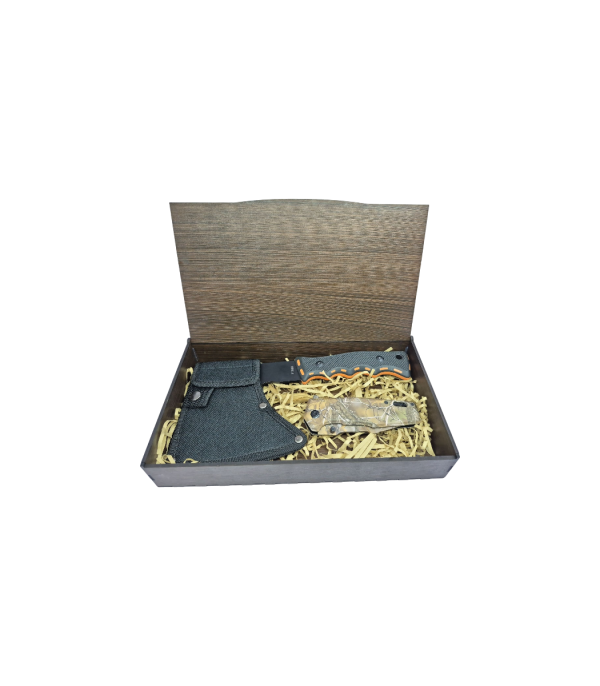 Axe and Camo Pocket Knife Combo