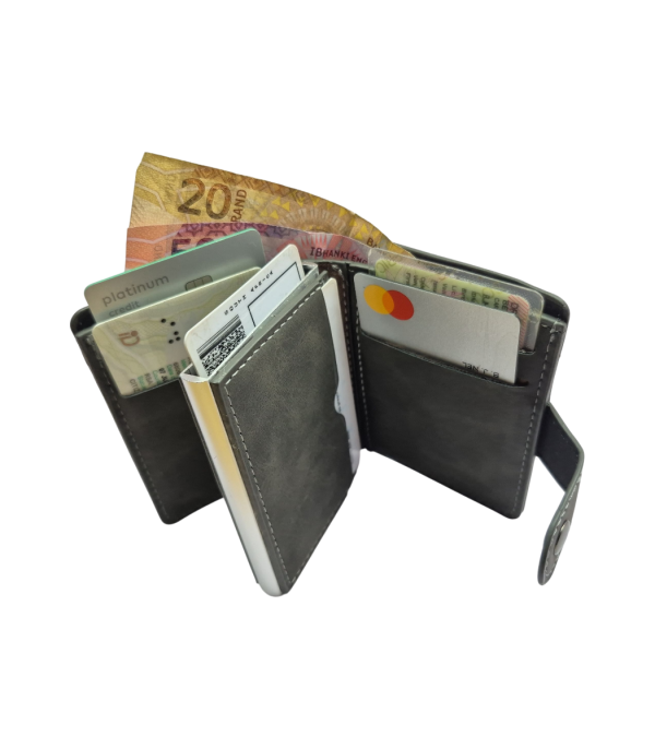 Premium Multi-Function Wallet (Grey)