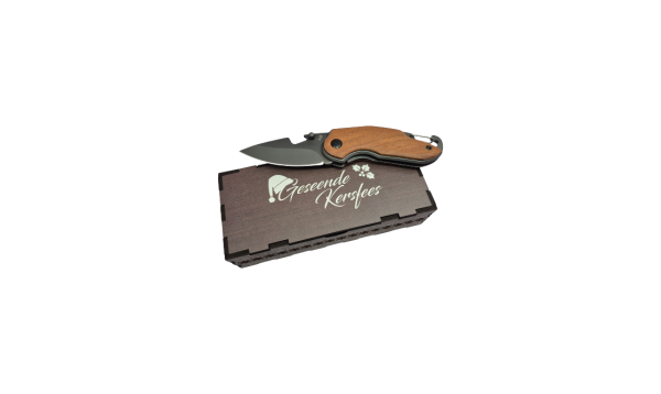 Pocket Knife in a "Geseende Kersfees" Gift Box
