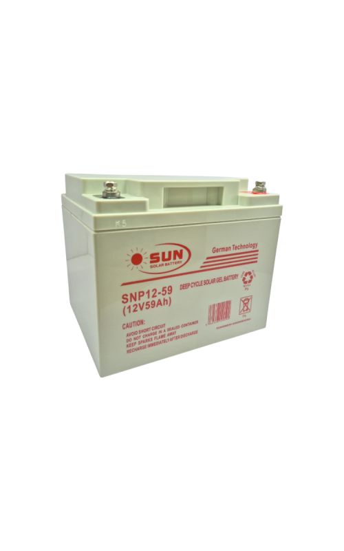 12V 59A Deep Cycle Solar Gel Battery
