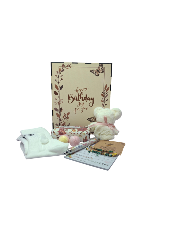 Happy Birthday - Just For You Gift In A Wooden Gift Box