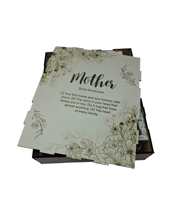 Mother Gift Box Set In Printed Wooden Gift Box