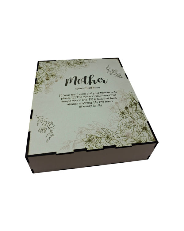 Mother Gift Box Set In Printed Wooden Gift Box