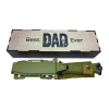Best Dad Ever Strongarm Hunting Theme Knife Gift Set - Green