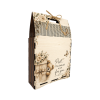 Wooden Gift Bag Box with Handle | Empty MDF Gift Box | Floral Teddy Design